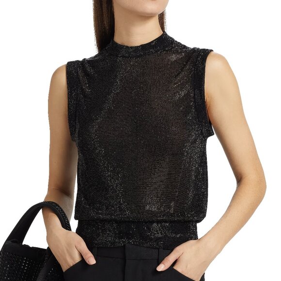 Alexander Wang Hotfix Crystal Tank Top, size S, NWT - Picture 2 of 7